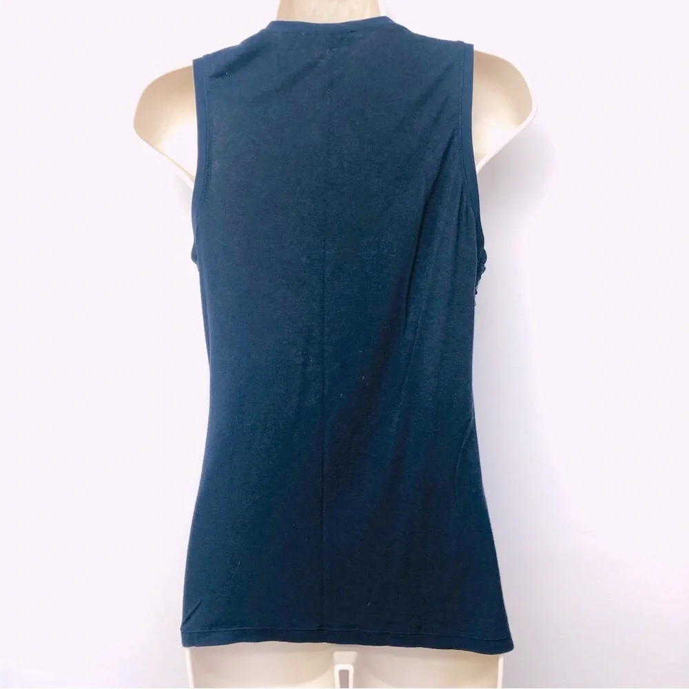 The Limited Navy Sequin Tank Top - Picture 2 of 16